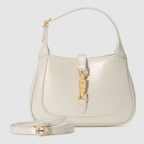 Gucci Jackie 1961 mini sac hobo 637091 blanc