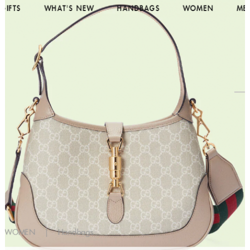 Gucci Jackie 1961 petit sac à bandoulière GG 678843 Beige