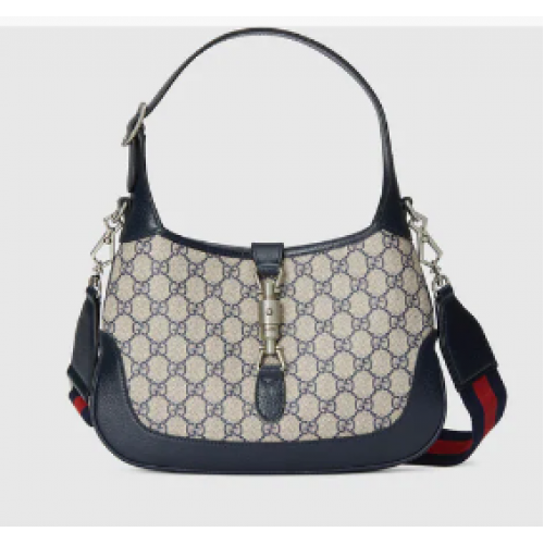 Gucci Jackie 1961 petit sac à bandoulière GG 678843 bleu