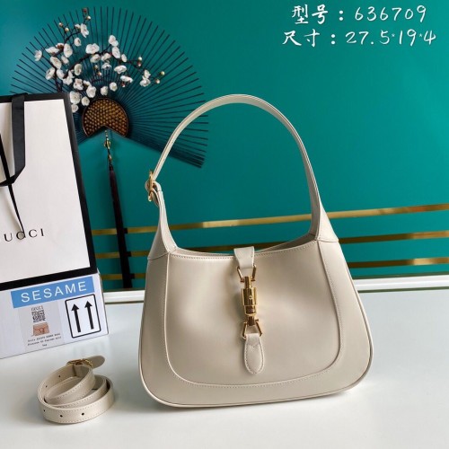 Gucci Jackie 1961 petit sac hobo 636709 blanc