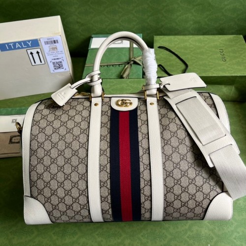 Gucci Jumbo GG grand sac de sport 696039 blanc