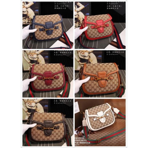 Gucci Lady Web GG Sac à bandoulière en toile 383848