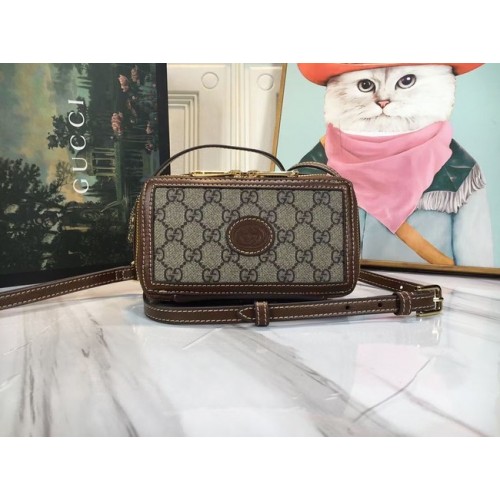 Gucci Mini sac à bandoulière 671674 marron