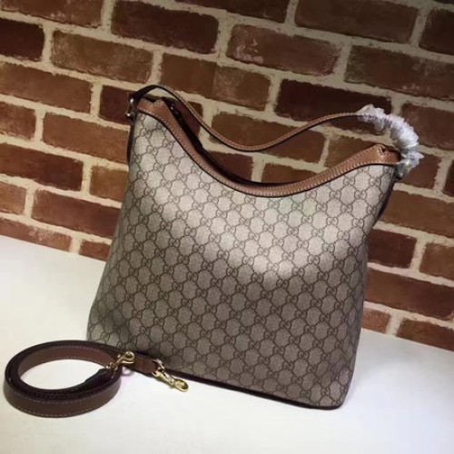 Gucci Miss GG Sac Hobo en toile 414930 Abricot