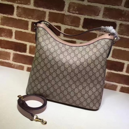 Gucci Miss GG Sac Hobo en Toile 414930 Rose