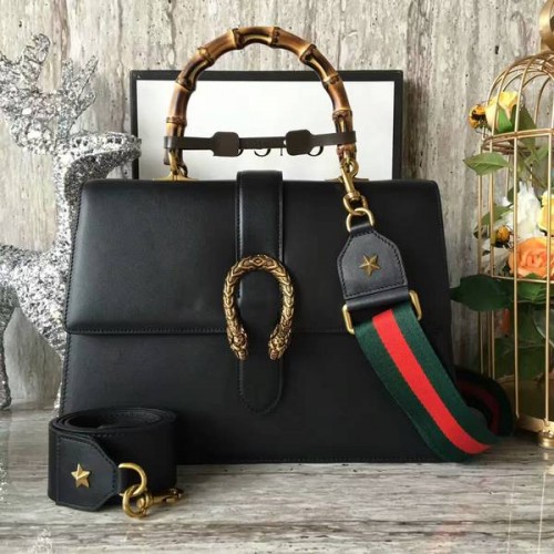 Gucci Now Sac Shopper en Bambou 421999A Noir