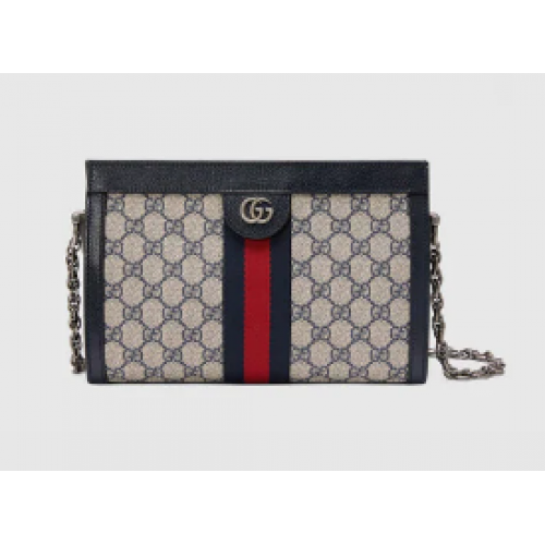 Gucci Ophidia GG Petit sac à bandoulière 503877 bleu