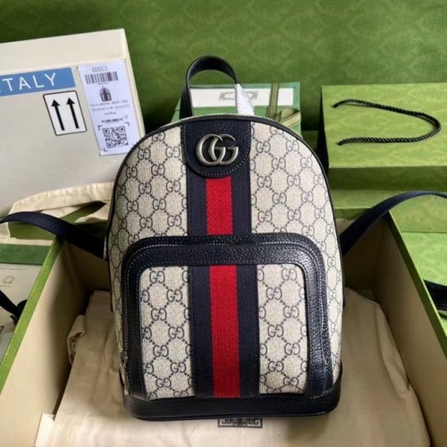 Gucci Ophidia GG Supreme sac à dos 685769 bleu