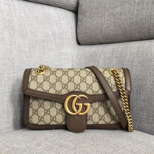 Gucci Ophidia GG Supreme petit sac à bandoulière 443497 marron