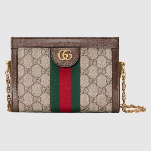 Gucci Ophidia mini sac à bandoulière 602676 marron
