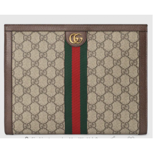 Pochette Gucci Ophidia 625549 marron