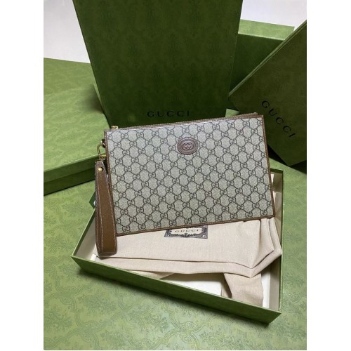 Pochette Gucci Ophidia 672953 marron