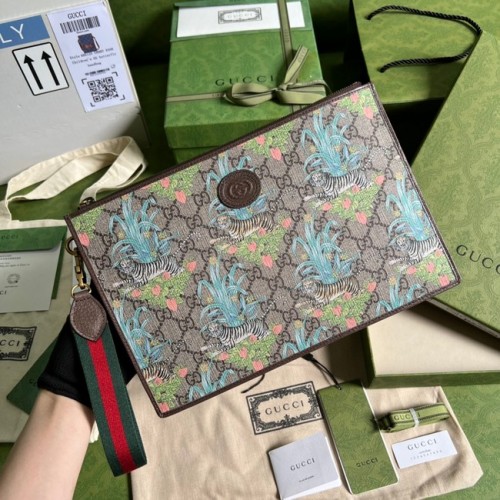 Pochette Gucci Ophidia 688378 marron