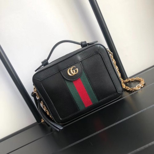 Gucci série Ophidia GG Mini sac à bandoulière 602576 noir