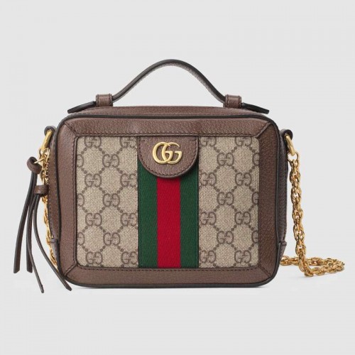 Gucci série Ophidia GG Mini sac à bandoulière 602576 marron