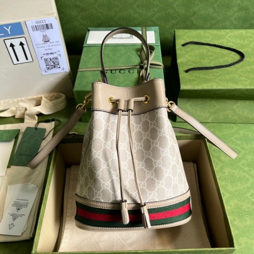 Gucci Ophidia petit sac seau GG 550621 Beige