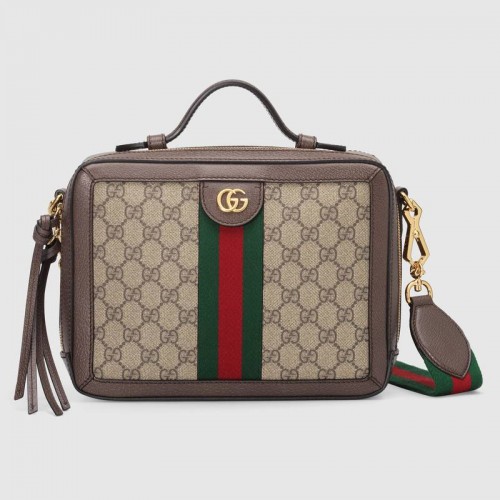 Gucci Ophidia petit sac à bandoulière GG 550622 marron