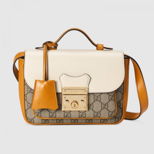 Gucci Padlock mini sac 658487 blanc