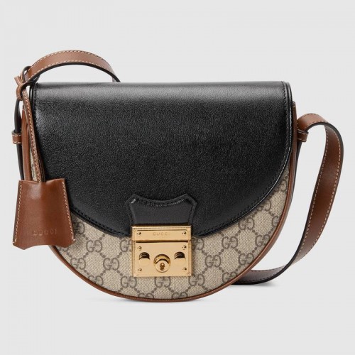 Gucci Padlock petit sac à bandoulière 644524 Marron
