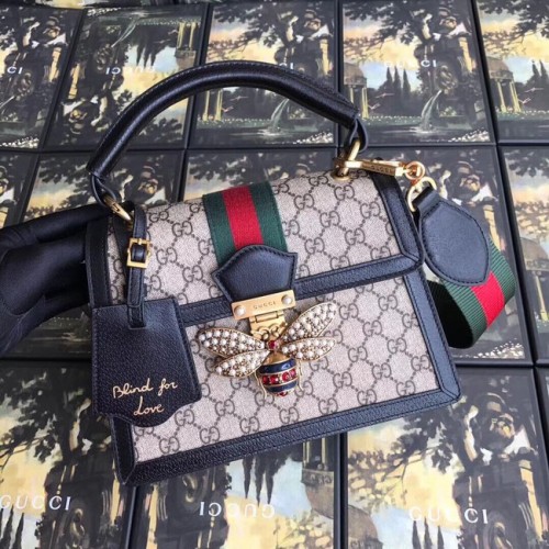 Gucci Queen Margaret GG petit sac à main 476541 noir
