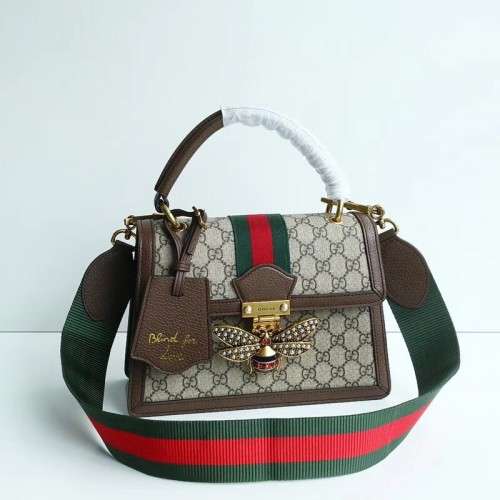 Gucci Queen Margaret GG petit sac à main 476541 marron