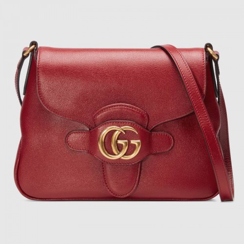 Gucci Petit sac messager avec Double G 648934 Rouge