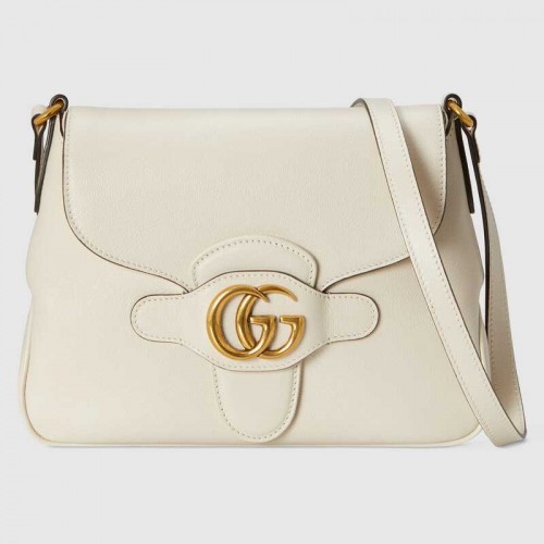 Gucci Petit sac messager avec Double G 648934 blanc