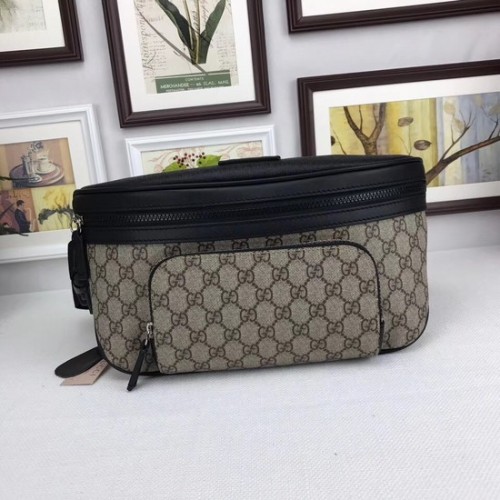 Gucci Sac ceinture Soft GG Supreme 406372 noir