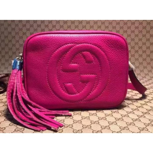 Gucci Soho Sac Disco En Cuir De Veau 308364 Rose