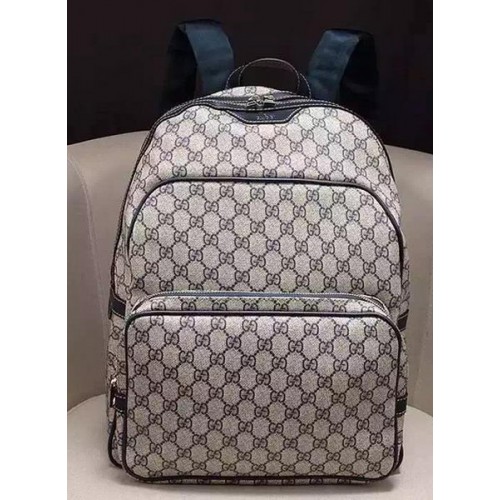 Gucci Supreme Canvas Sac à dos 322069 Bleu