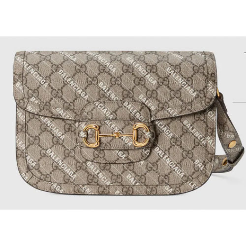 Gucci The Hacker Project petit sac Gucci Horsebit 1955 602204 Beige