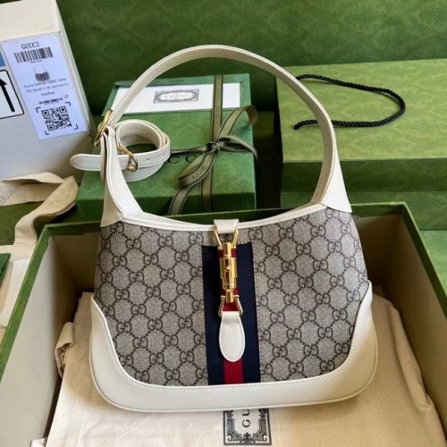 Gucci The Hacker Project petit sac Jackie 1961 636706 blanc