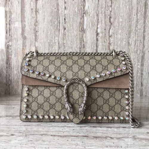 Gucci Dionysus Small GG Sac à bandoulière 400249 Abricot