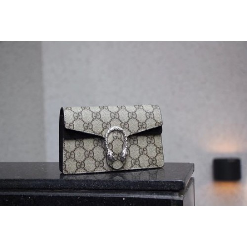 Gucci Dionysus GG Supreme Super mini Sac 476432 Noir