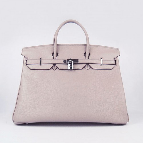 Sac Hermes Birkin 40CM Togo Gris Argent 6099