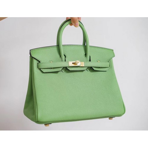 Hermès Birkin 25CM Cuir Togo H5601 vert