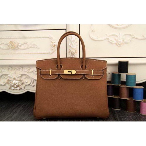 Hermes Birkin 35CM 30CM Sac fourre-tout en cuir d'origine HB35O Blé