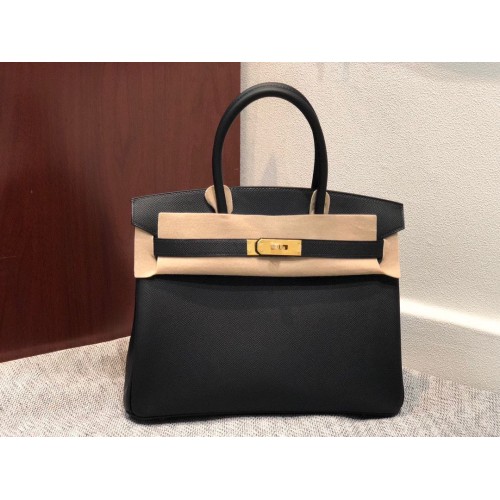 Sac Hermès Birkin Original Cuir Epsom 30CM 17825 Noir