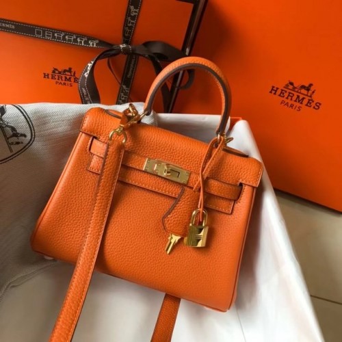 Hermès Birkin Togo Cuir 22590 orange
