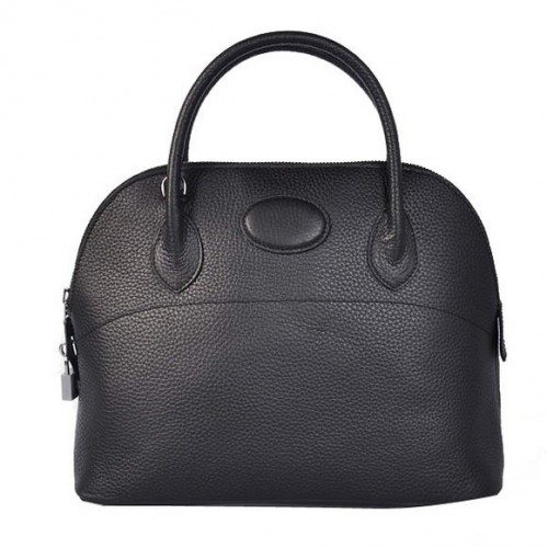 Hermès Bolide 31CM Tote Bags Clémence H1031 Noir