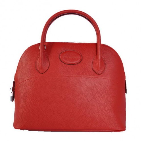 Hermès Bolide 31CM Tote Bags Clémence H1031 Rouge