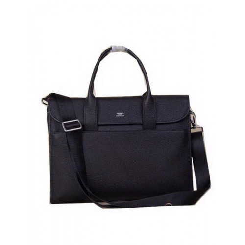 Hermes Cartable Original Cuir De Veau H1709 Noir