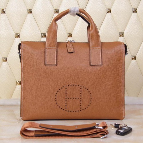 Hermes Cartable Original Cuir Grainé H8813T Blé