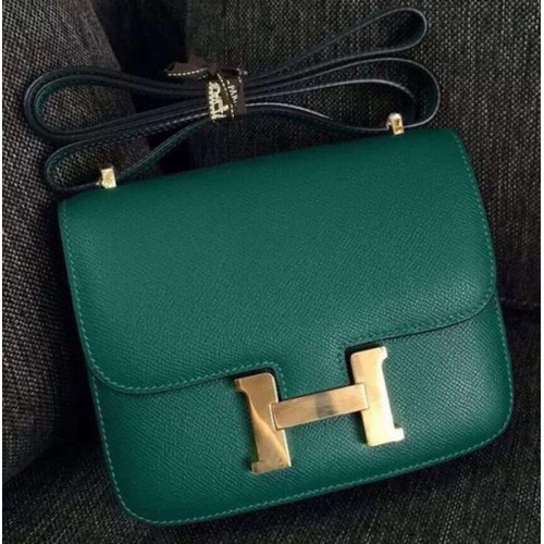 Sac Hermes Constance Cuir De Veau H9999 Vert