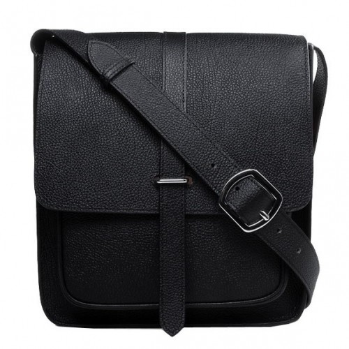 Hermes Etriviere Sac à bandoulière en cuir de veau H2551 Noir