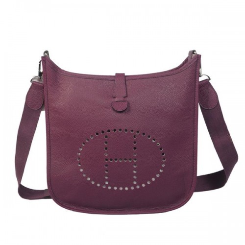 Hermes Evelyne Messenger Bag H1608 Violet