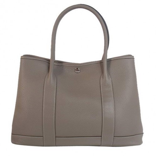 Sac Hermès Garden Party 36CM Clémence Gris