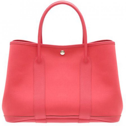 Hermès Garden Party TPM Toile Officier Buffle Bougainvillier