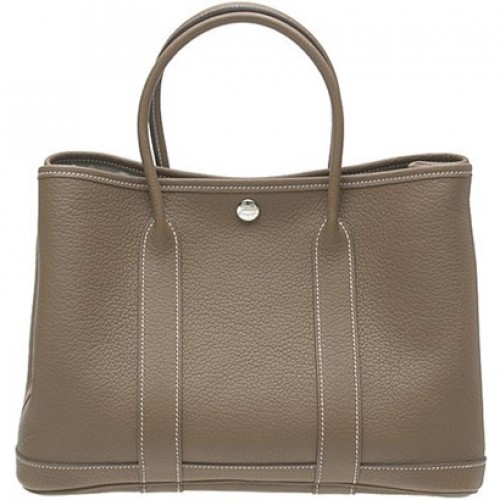 Hermès Garden Party TPM Veau Negonda Etoupe