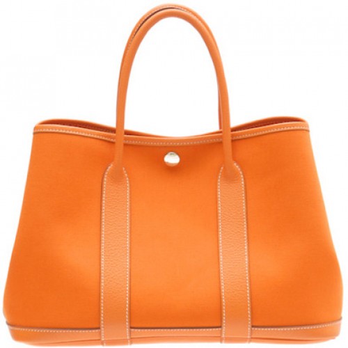 Hermès Garden Party TPM Veau Negonda Orange